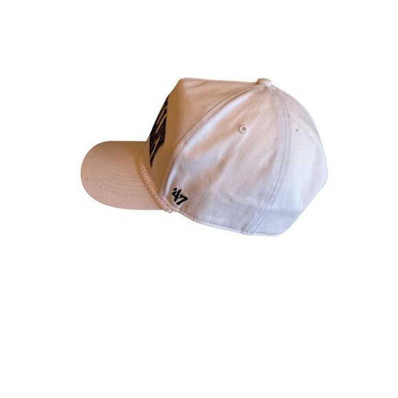 Happy Valley Penn State 47 Brand Adjustable White Baseball Cap OSFA - Picture 2 of 6